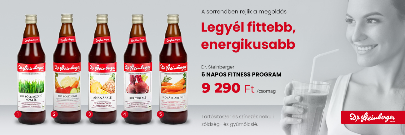 Dr. Steinberger 5 napos fitness program