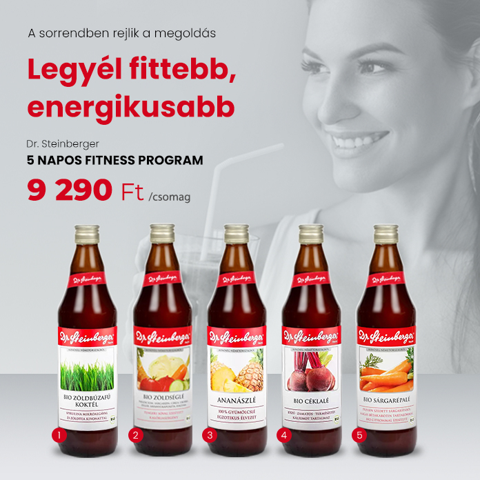 Dr. Steinberger 5 napos fitness program