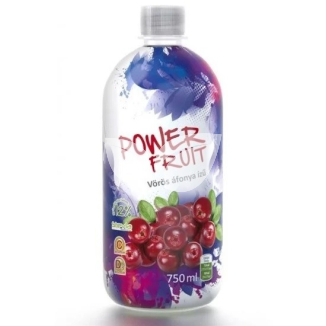 Power Fruit Ital Vörösáfonya Ízű Steviával 750 ml - 2.