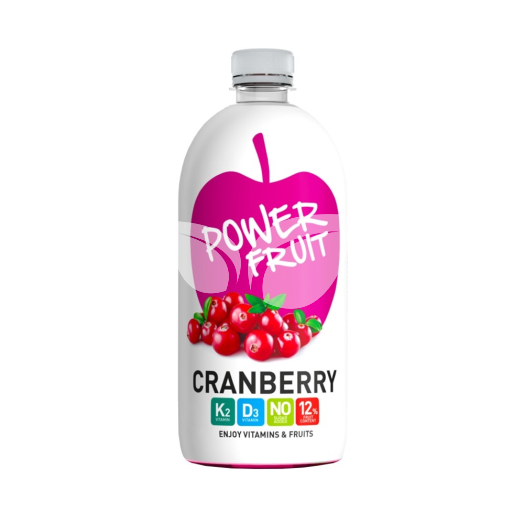Power Fruit Ital Vörösáfonya Ízű Steviával 750 ml • Egészségbolt