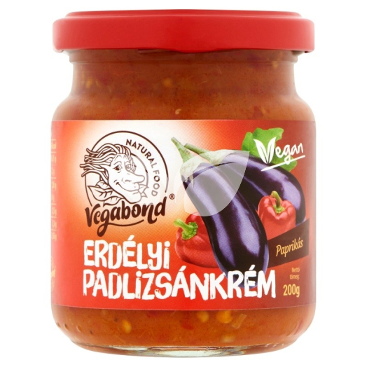 Vegabond erdélyi padlizsánkrém paprikás 200 g • Egészségbolt
