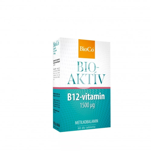 Bioco bioaktív b12-vitamin 1500µg tabletta 60 db • Egészségbolt