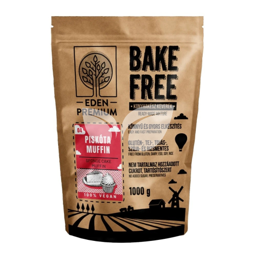 Eden premium bake free piskóta-muffin lisztkeverék 1000 g • Egészségbolt