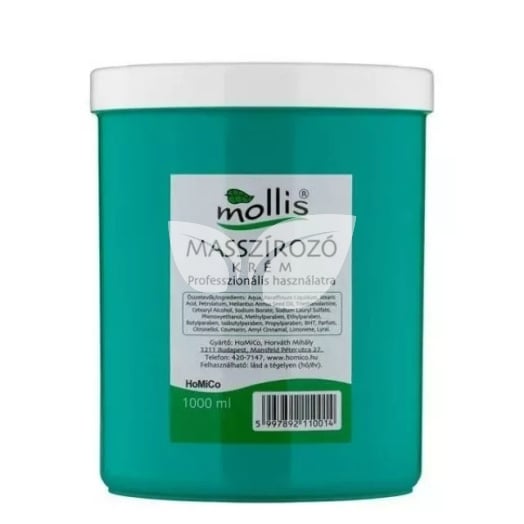 Mollis Masszirozó krém 1000 ml • Egészségbolt