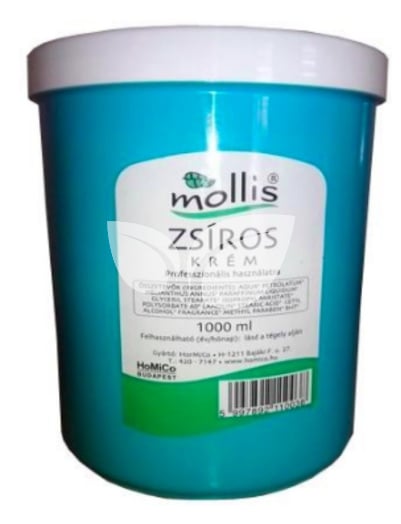 Mollis Zsíros krém 1000 ml • Egészségbolt