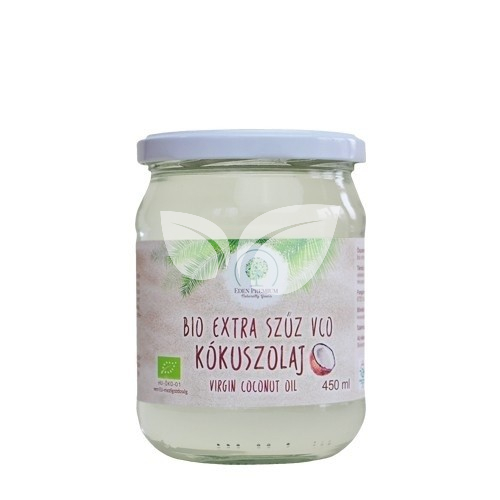 Eden Premium kókuszolaj bio extra szűz 450 ml • Egészségbolt