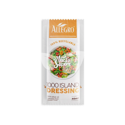 Allegro glutén és laktózmentes ezersziget öntet 40 ml • Egészségbolt