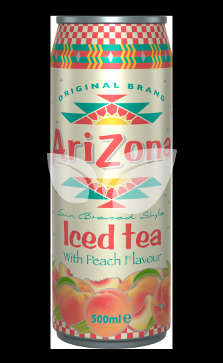 Arizona fekete tea barack 500 ml • Egészségbolt