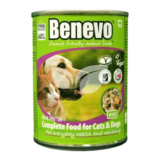 Benevo Duo vegán nedvestáp kutyáknak és macskáknak 354 g • Egészségbolt