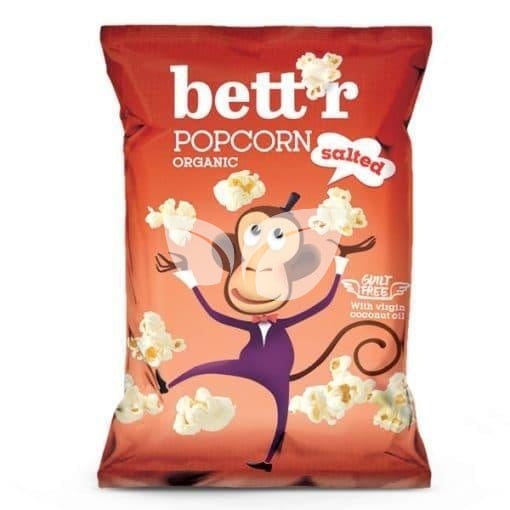 Bettr bio vegán gluténmentes tengeri sós popcorn 60 g • Egészségbolt