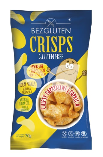 Bezgluten gluténmentes chips paprikás 70 g • Egészségbolt