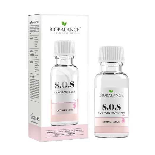 Biobalance szérum s.o.s szárító aknéra hajlamos bőrre 20 ml • Egészségbolt