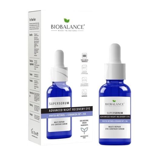 Biobalance szuperszérum arcra éjszakai szemkörnyékápoló 20 ml • Egészségbolt