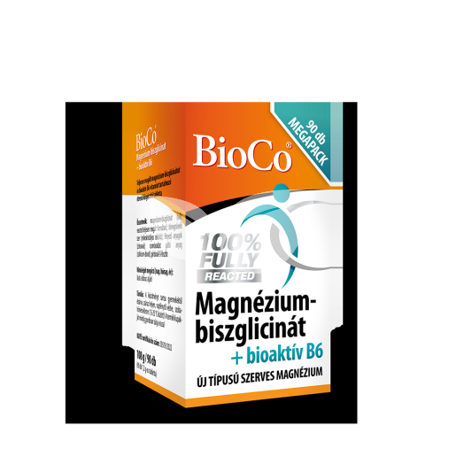 Bioco magnézium-biszglicinát+bioaktív b6-vitamin megapack tabletta 90 db • Egészségbolt
