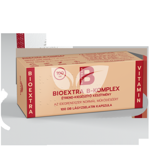 Bioextra b-komplex étrend-kiegészítő lágyzselatin kapszula 100 db • Egészségbolt