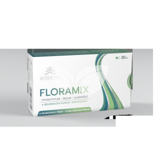 Bioextra floramix élőflórát és inulint tartalmazó kapszula 30 db