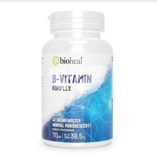 Bioheal b-vitamin komplex filmtabletta 70 db • Egészségbolt