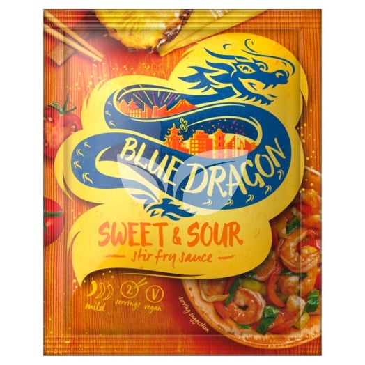 Blue Dragon édes-savanyú wok szósz 120 g • Egészségbolt