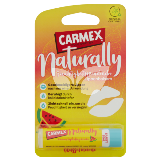 Carmex naturally ajakápoló stift dinnyés 4 g • Egészségbolt