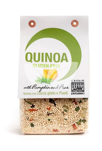 Casale Paradiso quinoa tökkel és borsóval 200 g • Egészségbolt