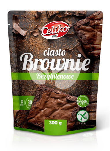 Celiko brownie tészta lisztkeverék 300 g • Egészségbolt