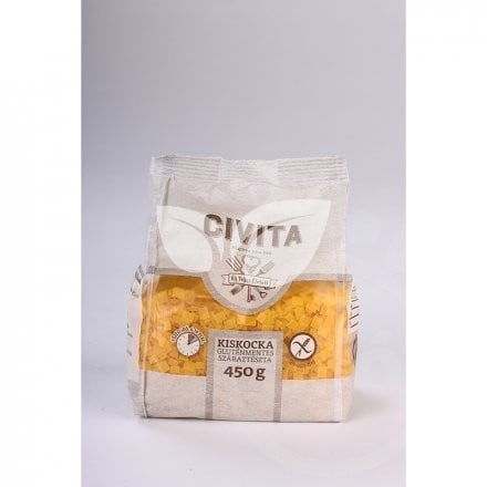 Civita kukorica száraztészta kiskocka 450 g • Egészségbolt