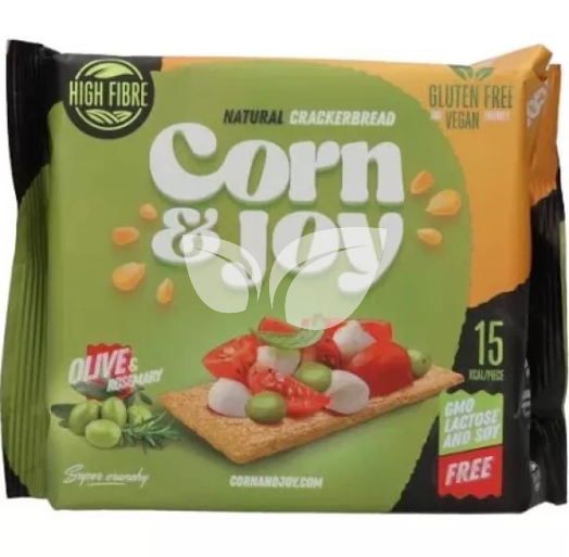 Corn Joy extrudált kenyér rozmaring oliva 80 g • Egészségbolt