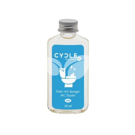 Cycle wc-tisztító hab levendula-menta 10x koncentrátum 50 ml • Egészségbolt