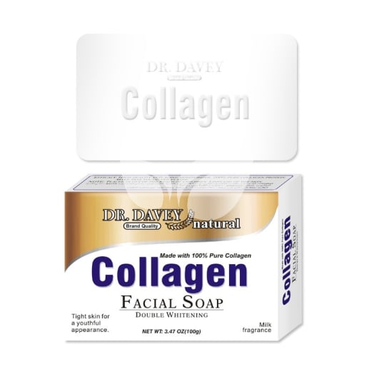 Dr. Davey natural kollagénes hidratáló hatású arctisztító szappan 100% tiszta kollagénből 100 g • Egészségbolt