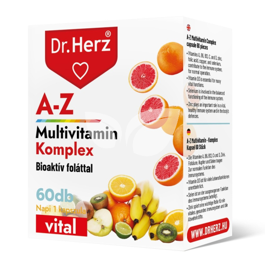 Dr.herz a-z multivitamin komplex kapszula 60 db • Egészségbolt
