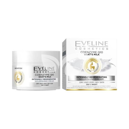 Eveline nature line coenzyme q10+kecsketejes intenzív regeneráló arckrém 50 ml • Egészségbolt
