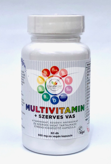 Everhale multivitamin+vas kapszula 60 db • Egészségbolt