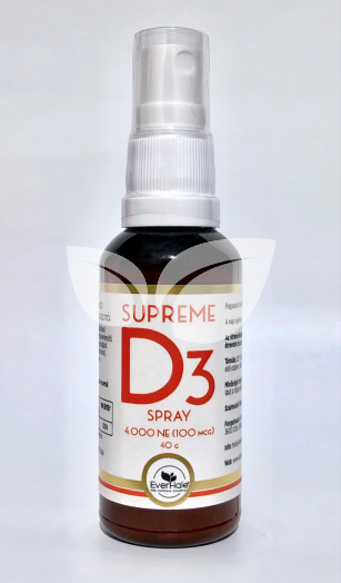 Everhale supreme d3-vitamin spray narancs ízű 40 g • Egészségbolt