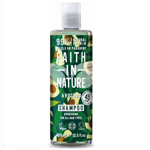 Faith in nature sampon avokádó 400 ml • Egészségbolt