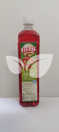 Fitzy szörp eper ízű szörp 1000 ml • Egészségbolt