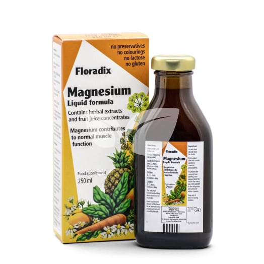 Floradix magnézium gyógynövényes szirup 250 ml • Egészségbolt