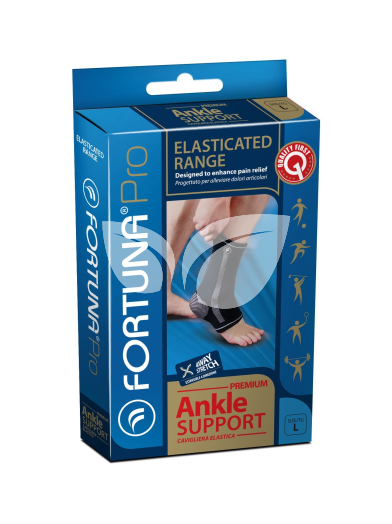 Fortuna premium elasztikus bokaszorító M 1 db • Egészségbolt