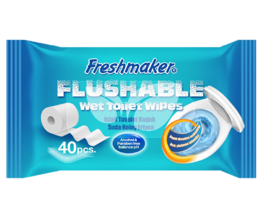 Freshmaker nedves toalett papír 40 db • Egészségbolt