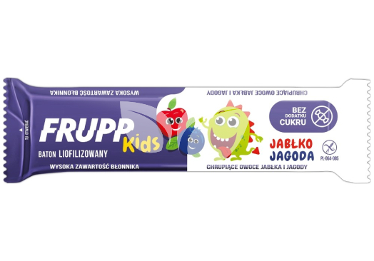 Frupp kids liofilizált szelet kék áfonya 10 g • Egészségbolt