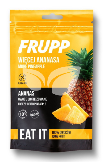Frupp liofilizált ananász 15 g • Egészségbolt