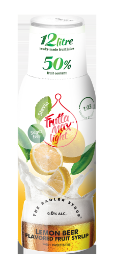 Fruttamax bubble 12 citromos radler light 500 ml • Egészségbolt