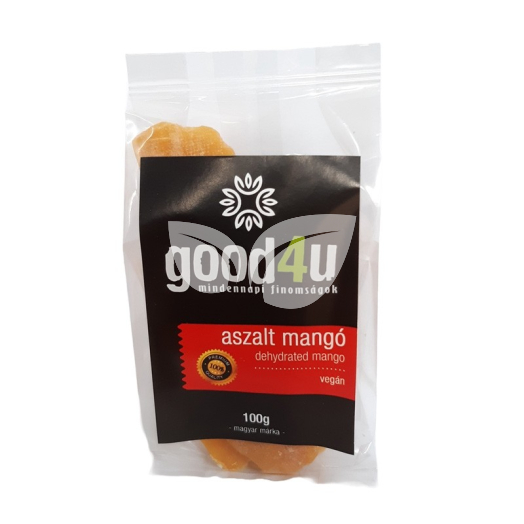 GOOD4U aszalt mangó 100 g • Egészségbolt