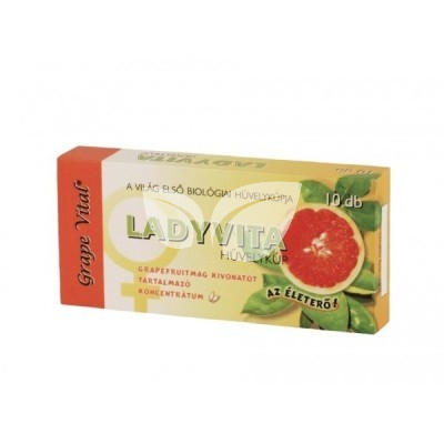 Grape vital ladyvita hüvelykúp 10x2gr 1 db • Egészségbolt