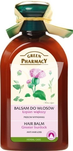 Green Pharmacy hajbalzsam hajhullás ellen bojtorán kivonattal 300 ml • Egészségbolt