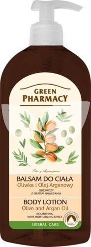 Green Pharmacy testápoló oliva és argán olaj kivonattal 500 ml • Egészségbolt