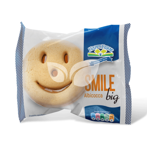 Happy Farm smile big barackos keksz 70 g • Egészségbolt