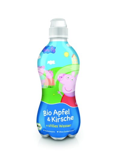 Health Kids 3 bio alma-cseresznye ital peppa malac 330 ml • Egészségbolt