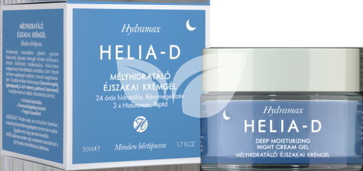 Helia-D hydramax mélyhidratáló krémgél éjszakai 50 ml • Egészségbolt