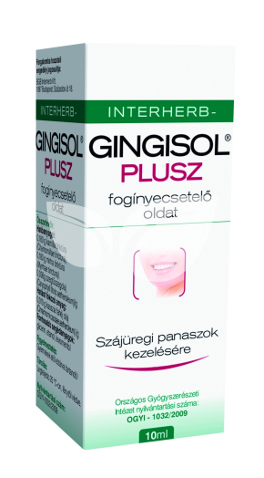 Interherb gingisol plusz fogínyecsetelő oldat 10 ml • Egészségbolt