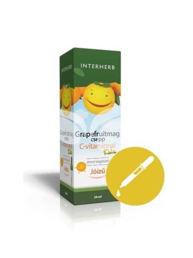 Interherb grapefruitmag csepp kids c-vitaminnal 20 ml • Egészségbolt